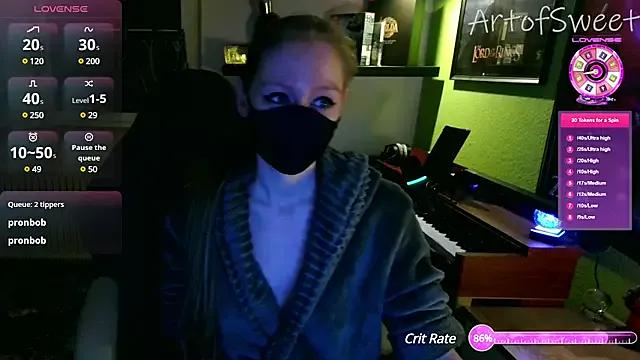 ArtofSweet from StripChat is Freechat