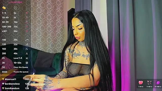 CreamyInkky_ from StripChat is Freechat